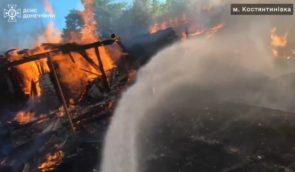 У Костянтинівці маломобільного чоловіка врятували з пожежі, що зайнялась після російського удару