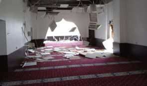 Russians damage mosque and islamic cultural center in Kyiv