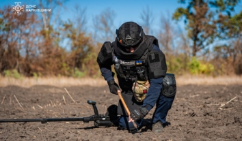 З початку повномасштабної війни сапери розмінували на Харківщині понад 700 гектарів земель за допомогою роботизованих систем