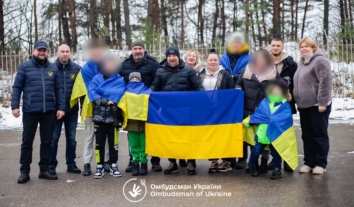 Ще вісьмох дітей вдалося повернути з окупації на підконтрольну Україну територію