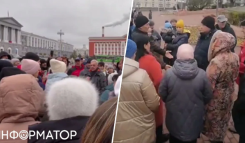 У Курську переселенці із Суджі влаштували мітинг: закликали владу визнати війну та евакуювати росіян з Курщини