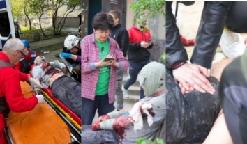 Россияне попали в многоэтажку в Запорожье: погибла пожилая женщина, более двух десятков раненых (обновлено)