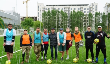 У Тернополі ветерани об’єднались у першу в місті команду з ампфутболу