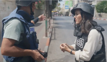 Ізраїльські солдати атакували знімальну групу Deutsche Welle сльозогінним газом