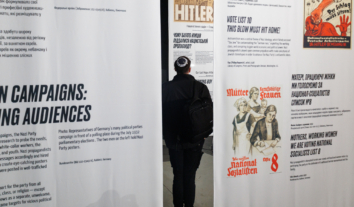 “Держава обману”: у Бабиному Яру презентували виставку про механізми нацистської пропаганди