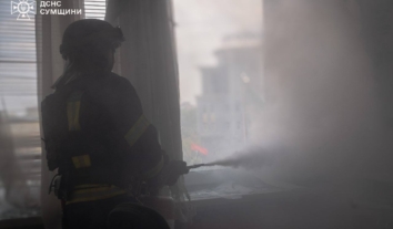 Через атаку російського дрона у Сумах постраждали четверо цивільних