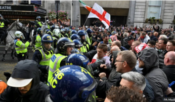 У Лондоні на масштабний протест проти міграції вийшло понад 100 тисяч людей