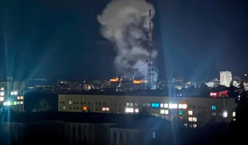 Унаслідок російського обстрілу зазнала пошкоджень телевежа в Чернігові  Унаслідок російського обстрілу зазнала пошкоджень телевежа в Чернігові