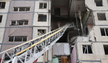 У Дніпрі “шахед” зруйнував квартиру журналістки телеканалу “Прямий”