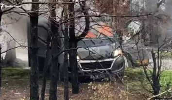 Російський дрон атакував евакуаційне авто, в якому був журналіст “Донбас Реалії” Сергій Горбатенко