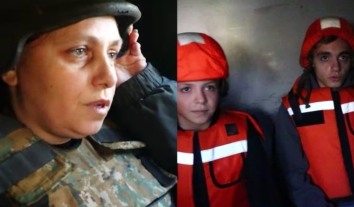 З-під російських обстрілів евакуювали матір з двома дітьми, які лишились у селі біля Костянтинівки