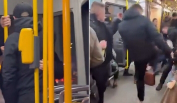 У Познані двоє чоловіків напали на українця в трамваї: поліція їх затримала