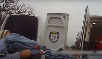 З прифронтового Нікополя спецпідрозділ “Білий янгол” евакуював жінку, що потребувала сторонньої допомоги