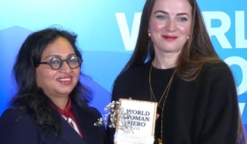 Українську правозахисницю Олександру Матвійчук відзначили міжнародною премією World Woman Hero