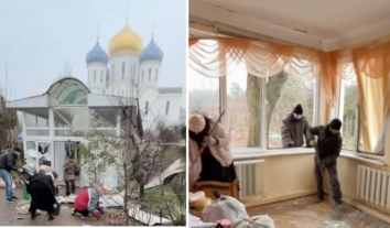 Росія обстріляла Свято-Успенський монастир в Одесі: поранено семінариста, пошкоджено будівлі та оранжерею