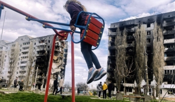 У Бородянці відновили майже три чверті понівеченого російськими військовими