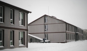 У Сумах відкрили першу чергу модульного містечка для ВПО