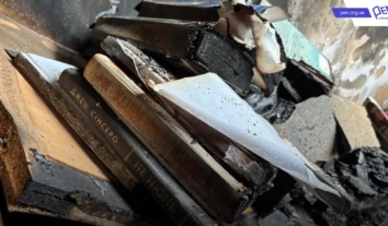 Російські дрони знищили сільську бібліотеку на Сумщині. Втрачено 6 тисяч книг