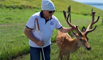 В Україні хочуть зробити природні парки доступнішими для людей із порушеннями зору