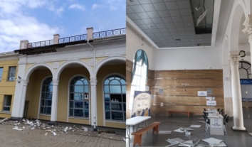 Російські військові вдарили по вокзалу у Слов’янську: постраждали четверо залізничників