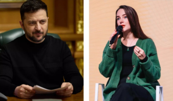 Володимир Зеленський та Олександра Матвійчук стали лавреатами Європейського ордена за заслуги