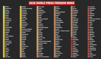 Україна піднялася на сім позицій в Індексі свободи преси “Репортерів без кордонів” 