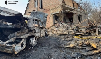 У Полтаві російський шахед зруйнував будинок блогерів Олександра Глазова і Даші Євтух