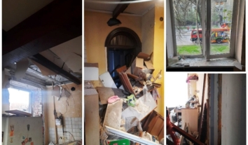 Унаслідок російського обстрілу Дніпра постраждала квартира журналіста Владислава Малька