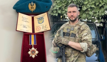 Оператора “Суспільне Чернігів” Дмитра Фальчевського, який служить у морській піхоті, відзначили орденом “За мужність”