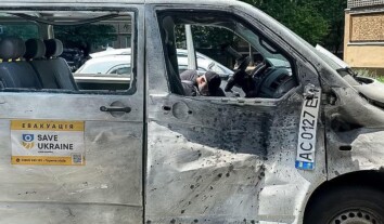 Росія вдарила по автівці Save Ukraine у Краматорську під час евакуації родин із дітьми