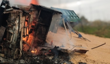На Сумщині російський дрон атакував зерновоз: водій у тяжкому стані. За минулу добу є загиблий і поранені, серед них діти