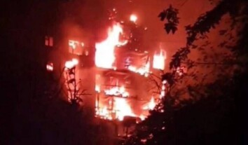 У Херсоні через російський обстріл згоріла квартира волонтерки притулку “Кіт Бегемот”