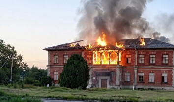 Російський дрон знищив історичну садибу Миклашевських на Запоріжжі
