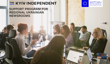 Навчання для регіональних ЗМІ в Україні від The Kyiv Independent