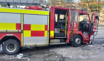 На Дніпропетровщині рятувальники потрапили під повторний обстріл РФ