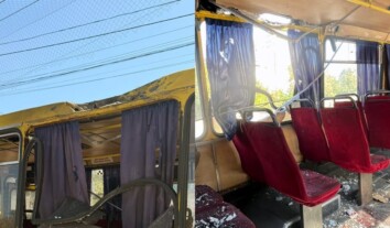 Россияне ударили по маршрутке в Херсоне: погиб пассажир, еще 12 получили травмы Россияне ударили по маршрутке в Херсоне: погиб пассажир, еще 12 получили травмы