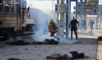 Russian drone strike on Dnipro railway station kills 14 and injures 13 Russian drone strike on Dnipro railway station kills 14 and injures 13