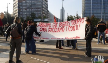 В Італії розпочався загальний страйк проти зростання цін і переозброєння: у Мілані тисячі людей вийшли на протести