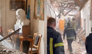 Росіяни вдарили безпілотником по навчальному корпусу в центрі Рівного: щонайменше 14 людей поранені